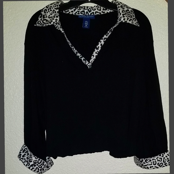 Plus size crop top - Picture 2 of 4